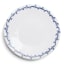 Mervyn Gers Provencal Glazed Stoneware Saucer, 17cm - Blue Top Down View 
