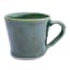 Mervyn Gers Glazed Stoneware Espresso Flare Cup, 100ml - Fig Green