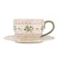 Cath Kidston Spring Birds Teacup & Saucer Set angle