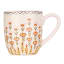 Cath Kidston Painted Table Pink Breakfast Mug, 300ml angle