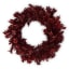 Andrea's Topiaries Red Buxi Candle Wreath, 20cm top view