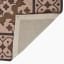 Thread Office Green Meerut Persian Jacquard Chenille Runner, 80cm x 150cm clopse up