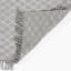 Thread Office Grey Lattice Woven Area Rug, 160cm x 230cm close up