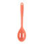Fusion Twist Silicone Slotted Spoon - Coral angle