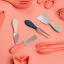 Fusion Twist Cheese Knife Set, 4-Piece with other utensils 