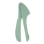Fusion Twist Garlic Press - Mint angle