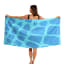 Saltii Bold Animal Beach Towel, 80cm x 160cm showing scale