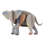 Studio ROOF Wild Animals Paper Wall Art - Elephant
