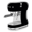 Smeg Retro Manual Espresso Coffee Machine - Glossy Black
