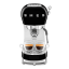 Smeg Retro Manual Espresso Coffee Machine - Glossy Black angle