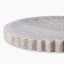 Thread Office Beige Marble Round Tray close up