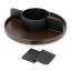 Umbra Bellwood Black & Walnut Lazy Susan