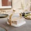 Umbra Bellwood White & Natural Napkin Holder