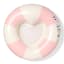 Sunnylife Luxe Tube Pool Ring - Stole My Heart Pink Stripe angle