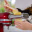 KitchenAid Stand Mixer Deluxe Pasta Roller Attachment Set with dough