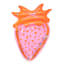 Sunnylife Luxe Lie-On Float - Strawberry Pink angle