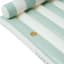 Sunnylife Luxe Lilo Float - Green Stripe detail