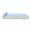 Sunnylife Luxe Lilo Float - Blue Stripe angle