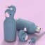 Asobu Vacuum Insulated Bestie Bottle, 460ml - Elephant
