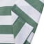Humble & Mash Forest Green Striped Tablecloth - 8 Seater