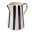 Humble & Mash Blue Striped Ceramic Jug, 1.5L