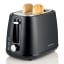 Kenwood Elementa Stainless Steel 2-Slice Toaster, 930W - Black angle