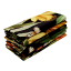 DSA Botanica Tropicana Napkins, Set of 6 - Black