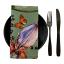 DSA Botanica Tropicana Napkins, Set of 6 - Sage detail