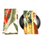 DSA Botanica Tropicana Napkins, Set of 6 - White detail