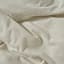 Linen House Macey Artichoke Duvet Cover Set - King detail on the bed