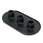 Alkaline Multi Dinner Candle Holder - Black