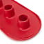 Alkaline Multi Dinner Candle Holder - Red