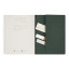 Moleskine XXL Student Cahier Ruled Journals, Set of 3 - Myrtle Green detail