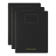 Moleskine XXL Student Cahier Ruled Journals, Set of 3 - Black detail
