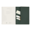 Moleskine XXL Student Cahier Plain Journals, Set of 3 - Myrtle Green detail
