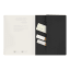 Moleskine XXL Student Cahier Plain Journals, Set of 3 - Black detail