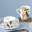 Maxwell & Williams Eloise Short Lyric Mug, 330ml - Regent Honeyeater on the table