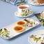 Maxwell & Williams Eloise Short Lyric Birds Rectangular Platter, 30cm on the table