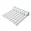 Mikasa Grey & White Industrial Check Table Runner, 230cm
