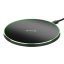 Snug Wireless Charger Pad, 15W angle with a cable