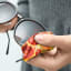 Pikkii Pizza Microfibre Glasses and Lens Cleaning Cloth cleaning sunglasses