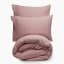 Thread Office Rose Muslin Cotton Duvet Cover Set - Super King