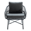 Hertex HAUS Lolita Outdoor Occasional Chair - Corfu Volcanic