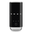 Smeg Electric Milk Frother, 180ml - Glossy Black angle