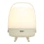 Kooduu Lite-Up Play JBL Speaker & Lamp - White/Sand angle