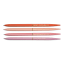 Designworks Ink Twisty Slim Metal Pens, Set of 4 - Pink