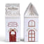 Ma Mere Confections Mini Peach and Rosemary Cordial in Festive House Gift Box angle