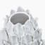 Thread Office Inclay Leaves Ceramic Vessel - White