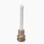 Thread Office Brown Marble Dinner Candle Holder