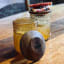 My Butchers Block Glass Toppers, Set of 4 - Small with a glass